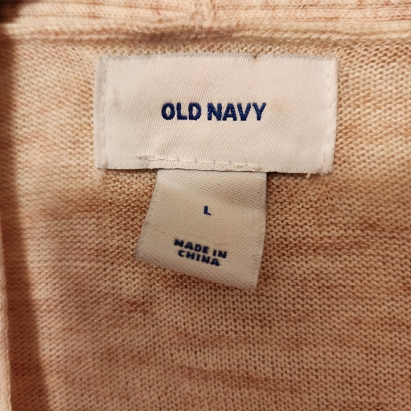 Peachy Old Navy lightweight cardigan. Sz M - Picture 2 of 3